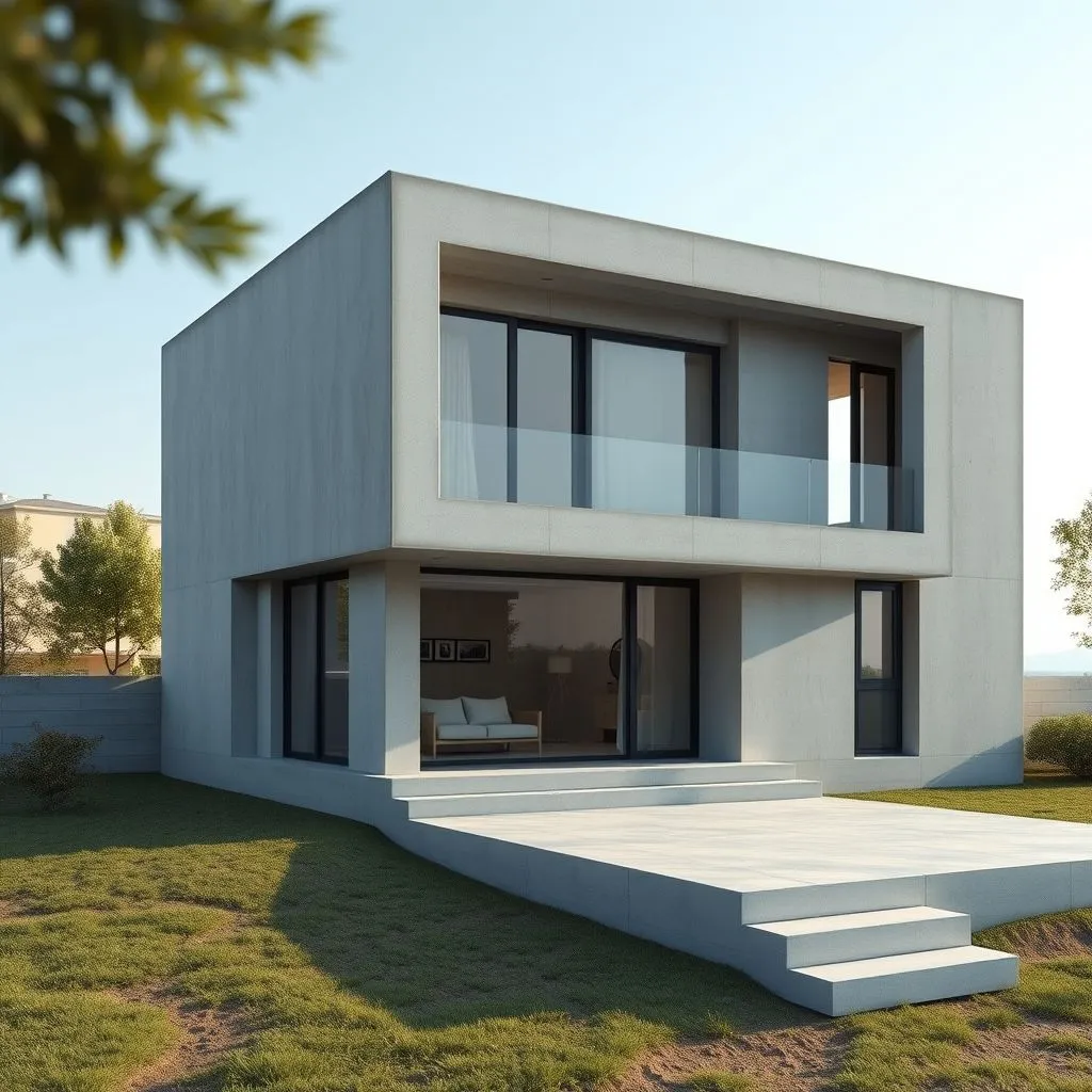 maison prefabrique beton